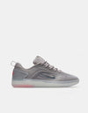 Nike SB Zoom Nyjah 4 Skate Shoes - College Grey/Mink Brown-Light Silver