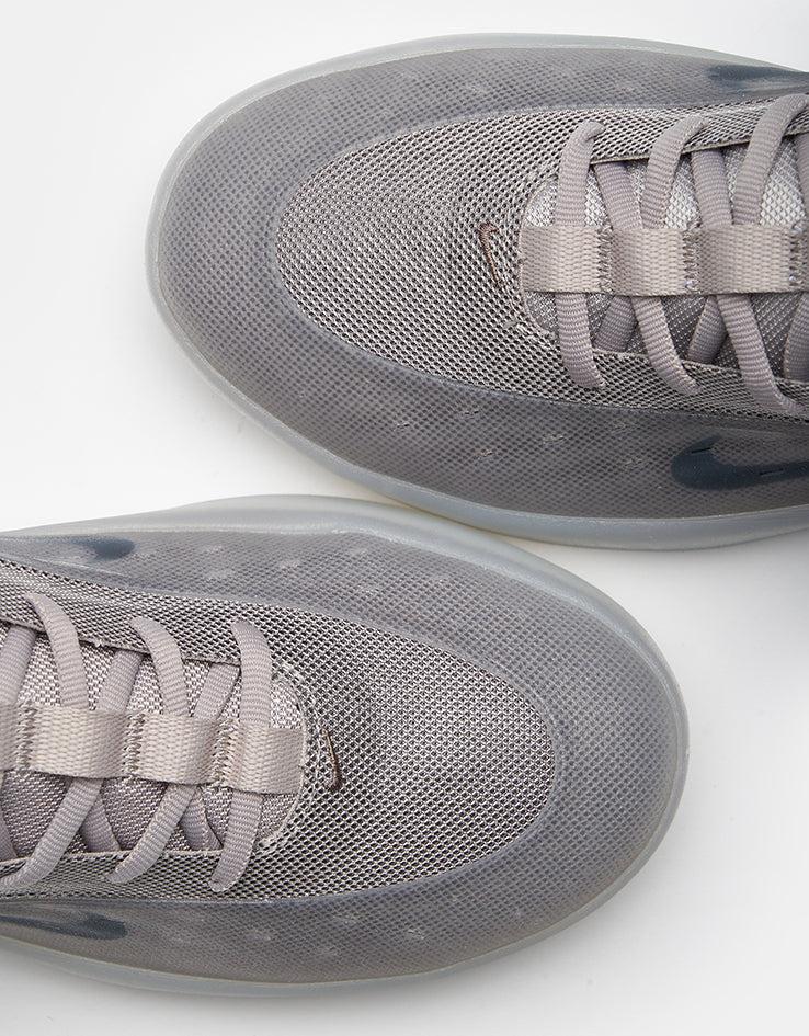 Nike SB Zoom Nyjah 4 Skate Shoes - College Grey/Mink Brown-Light Silver