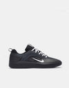 Nike SB Zoom Nyjah 4 Skate Shoes - Black/White-Black-White