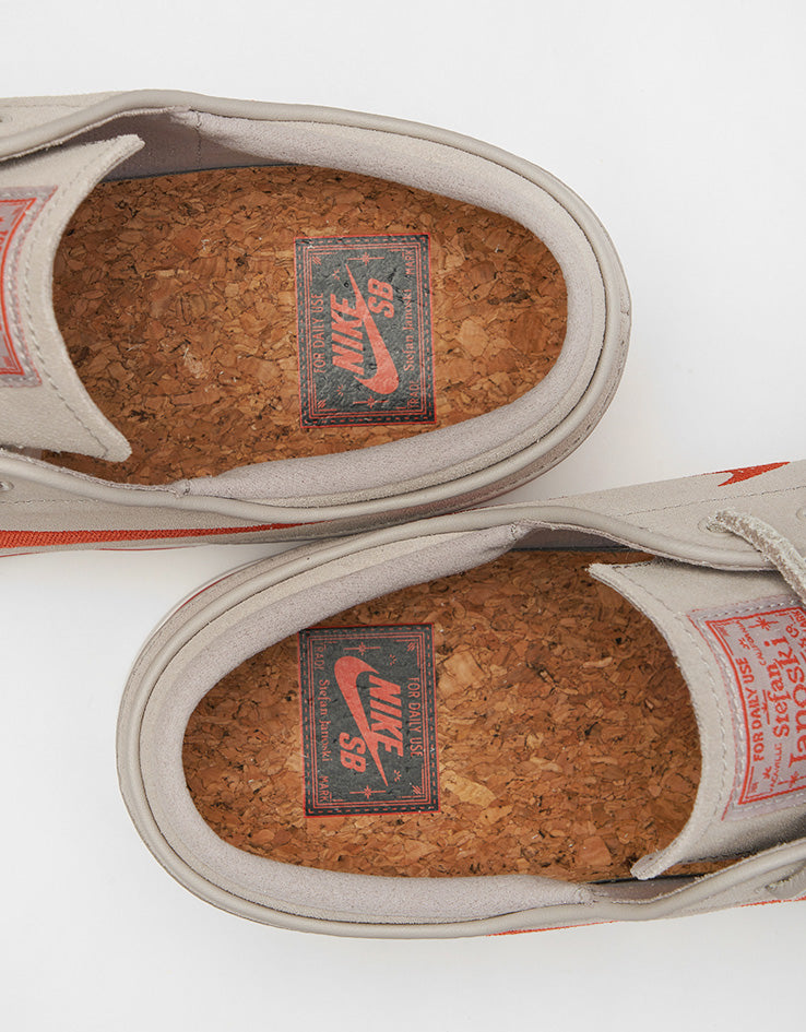 Nike SB Zoom Janoski OG+ Skate Shoes - College Grey/Cosmic Clay-Summit White