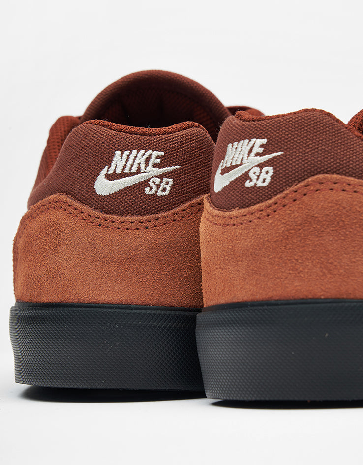 Nike SB Malor Skate Shoes - Cinnamon/Light Bone-Dark Russet-Black