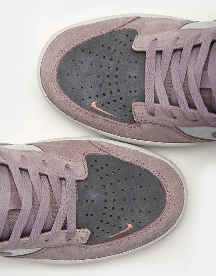 Nike SB Force 58 Skate Shoes - Flt Silver/Taupe Grey-Dark Grey