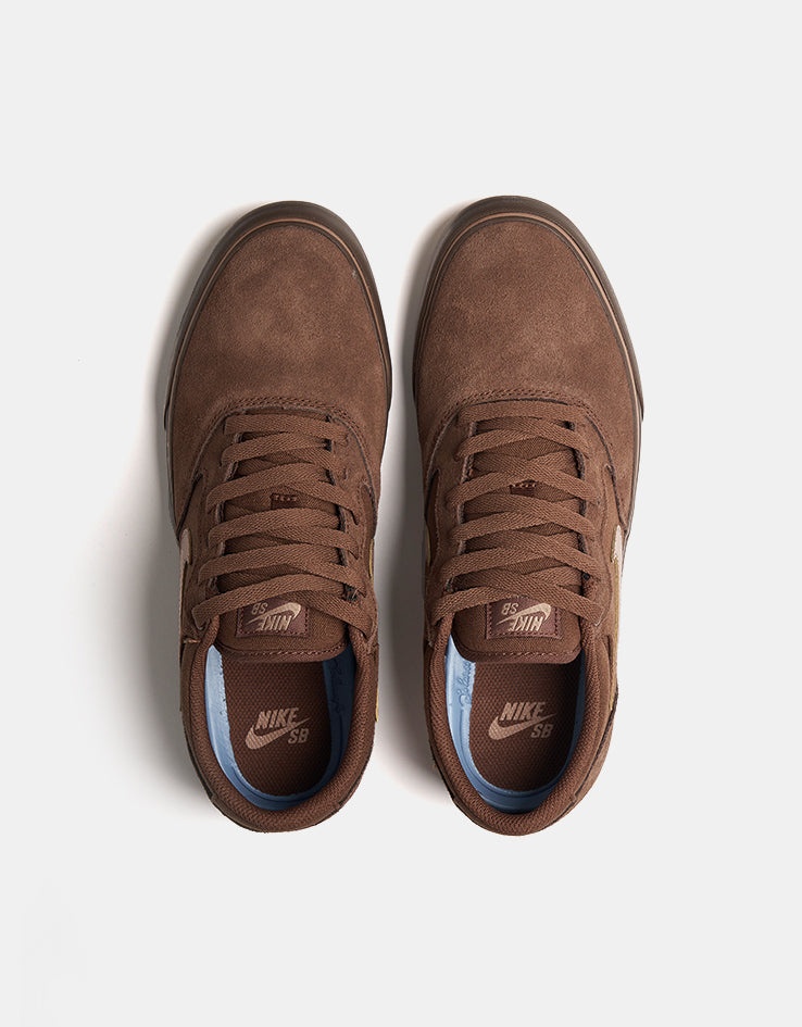 Nike SB Chron 2 Skate Shoes - Fauna Brown/Desert Dust-Baroque Brown