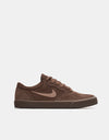 Nike SB Chron 2 Skate Shoes - Fauna Brown/Desert Dust-Baroque Brown