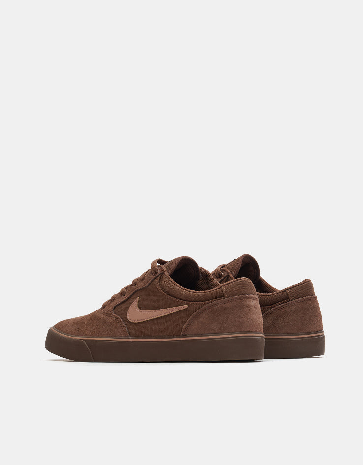Nike SB Chron 2 Skate Shoes - Fauna Brown/Desert Dust-Baroque Brown