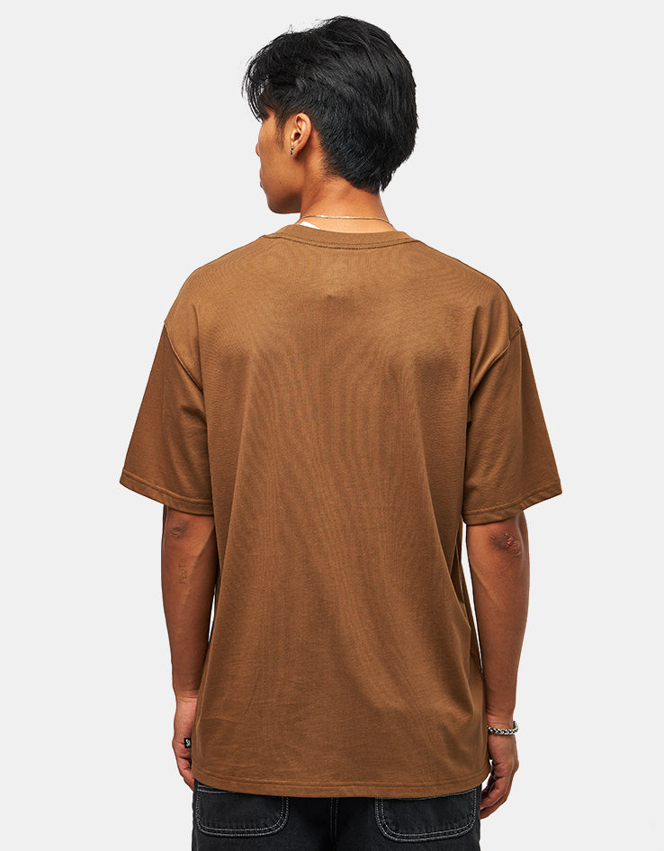 Nike SB Logo T-Shirt - Mosswood Brown