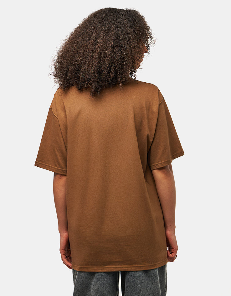 Nike SB Logo T-Shirt - Mosswood Brown