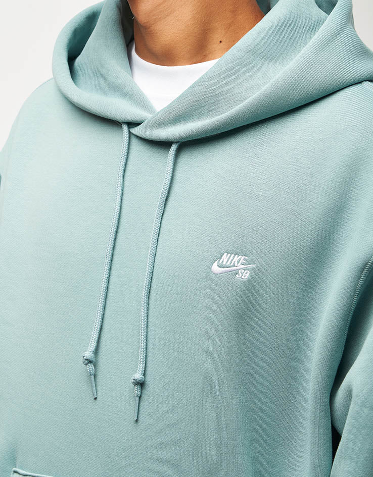 Nike SB Essential Logo Pullover Hoodie - Cannon/White