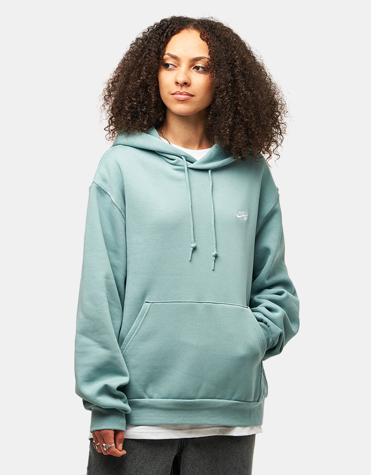 Nike SB Essential Logo Pullover Hoodie - Cannon/White