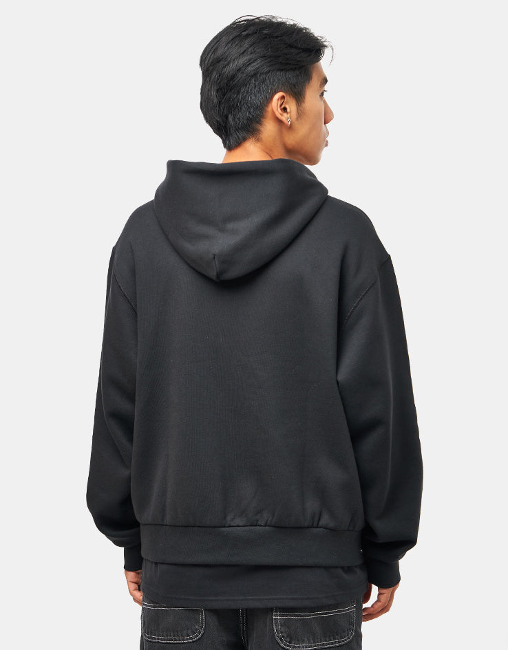 Nike SB Swoosh Grill Pullover Hoodie - Black/White