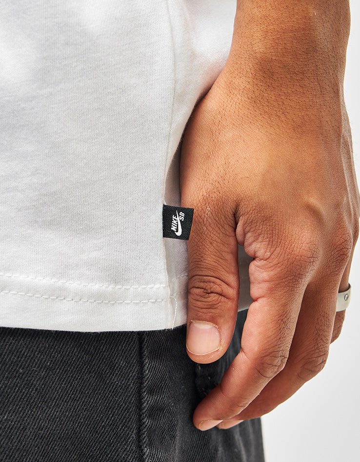 Nike SB M90 Skate Char T-Shirt - White