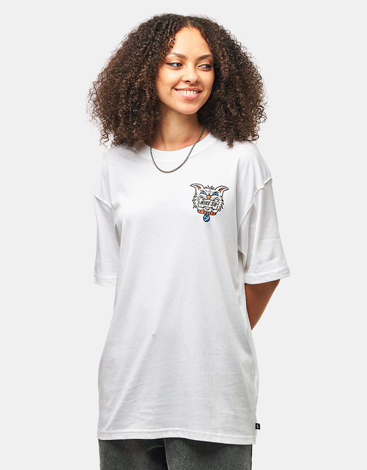 Nike SB M90 Skate Char T-Shirt - White