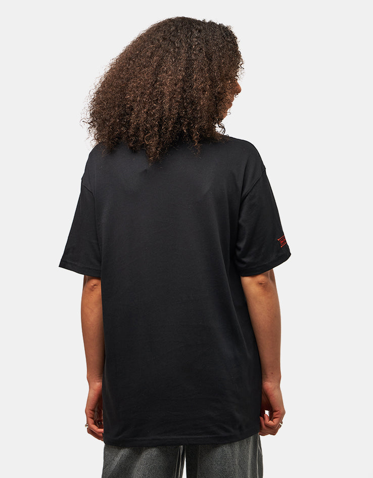 Nike SB Charcoal Dunk T-Shirt - Black