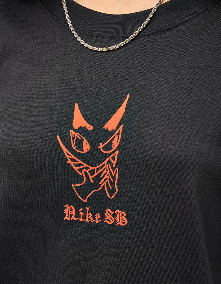 Nike SB Charcoal Dunk T-Shirt - Black