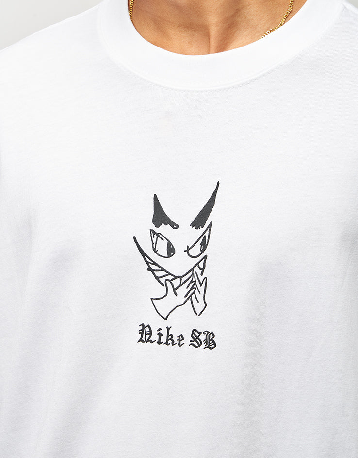 Nike SB Charcoal Dunk T-Shirt - White