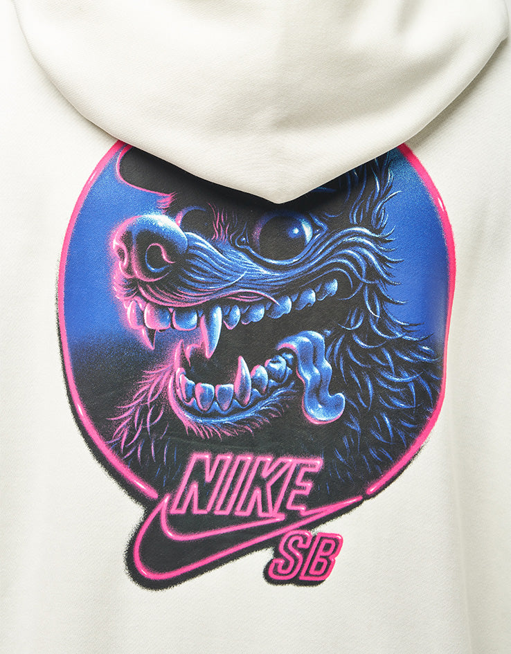Nike SB SK8 Fiend Full Zip Hoodie - Sail/Black