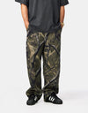 Route One Super Baggy Canvas Pants - Tree Camo (Green)