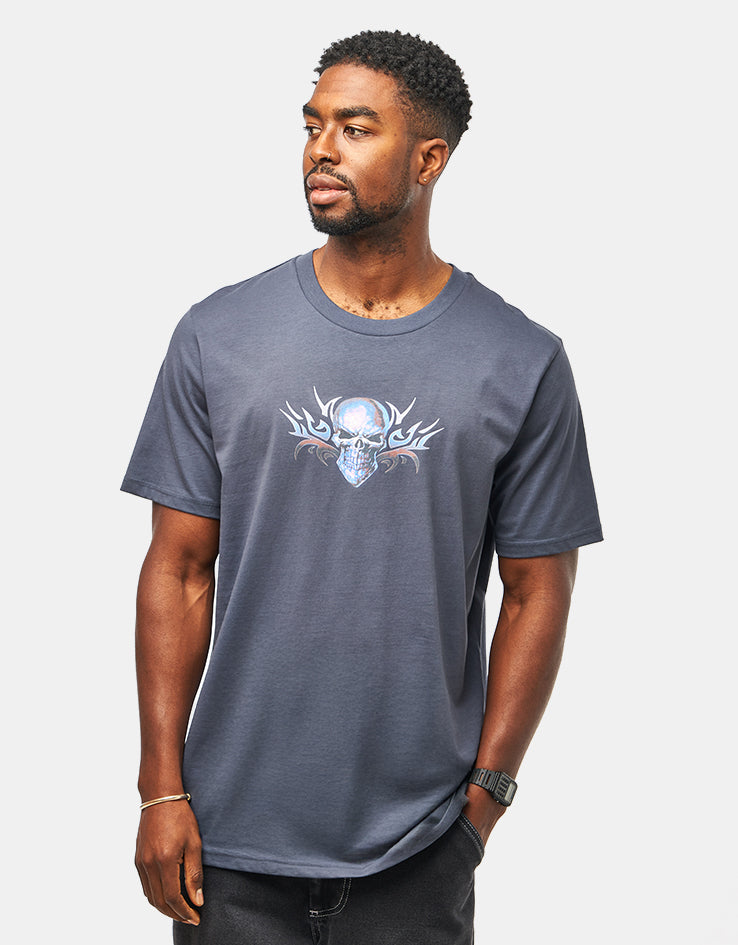 Route One Cranium Organic T-Shirt - India Ink