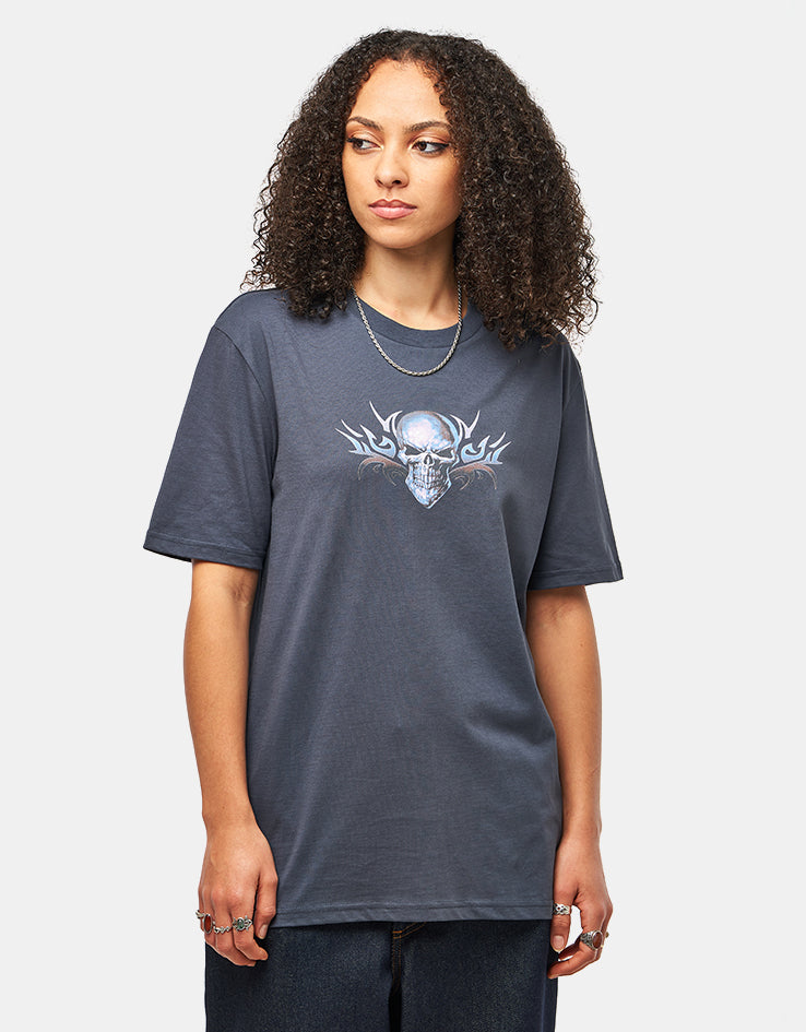 Route One Cranium Organic T-Shirt - India Ink