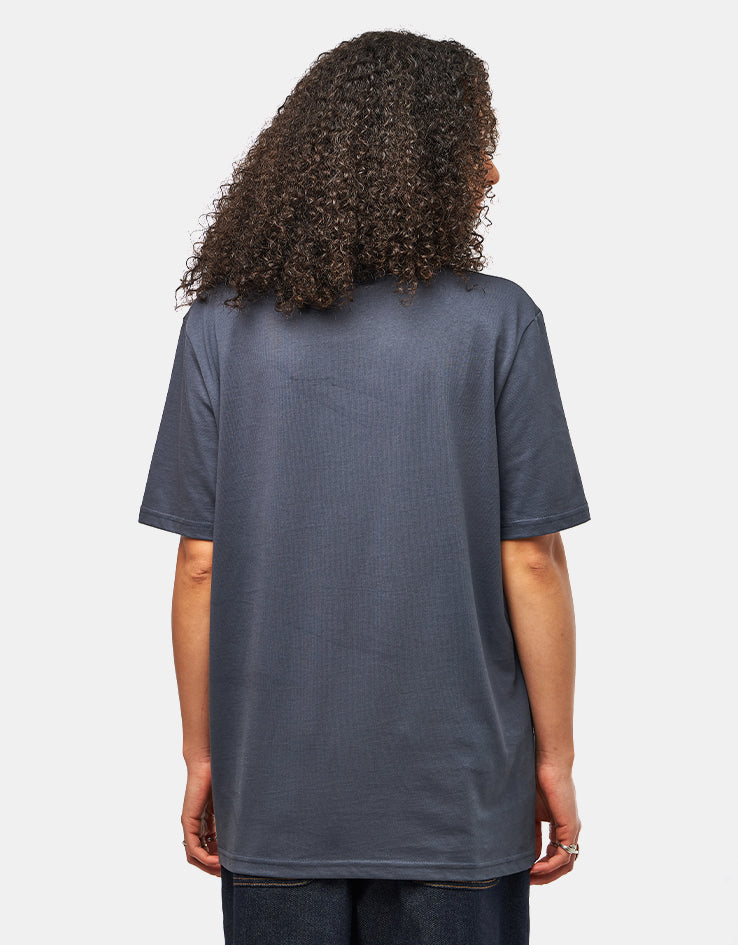 Route One Cranium Organic T-Shirt - India Ink