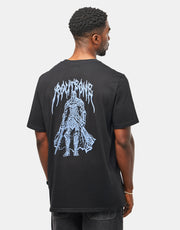 Route One Knight Organic T-Shirt - Black