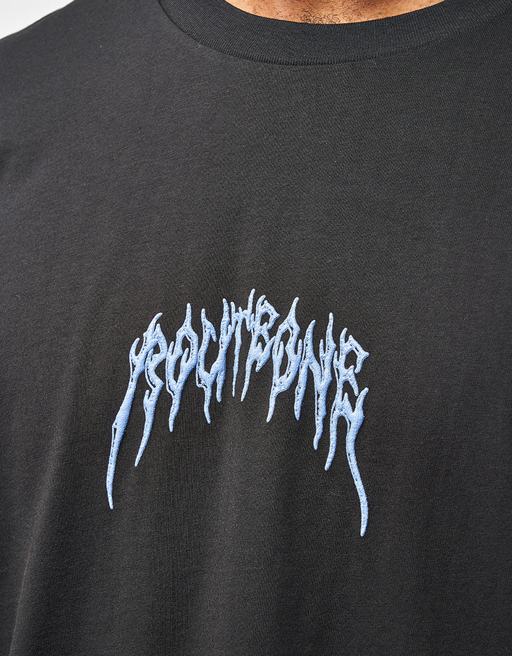 Route One Knight Organic T-Shirt - Black