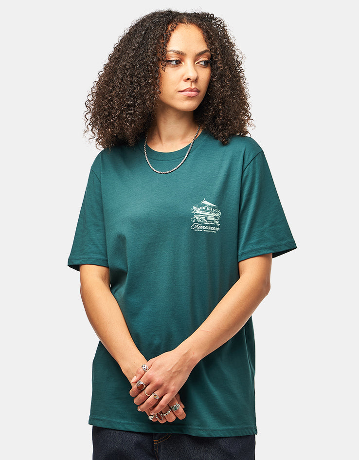 Route One Zen Garden Organic T-Shirt - Glazed Green