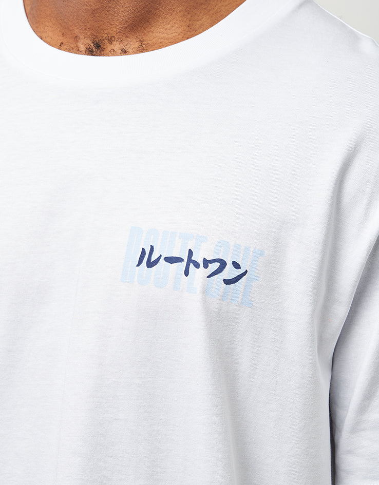 Route One Dystopia Organic T-Shirt - White