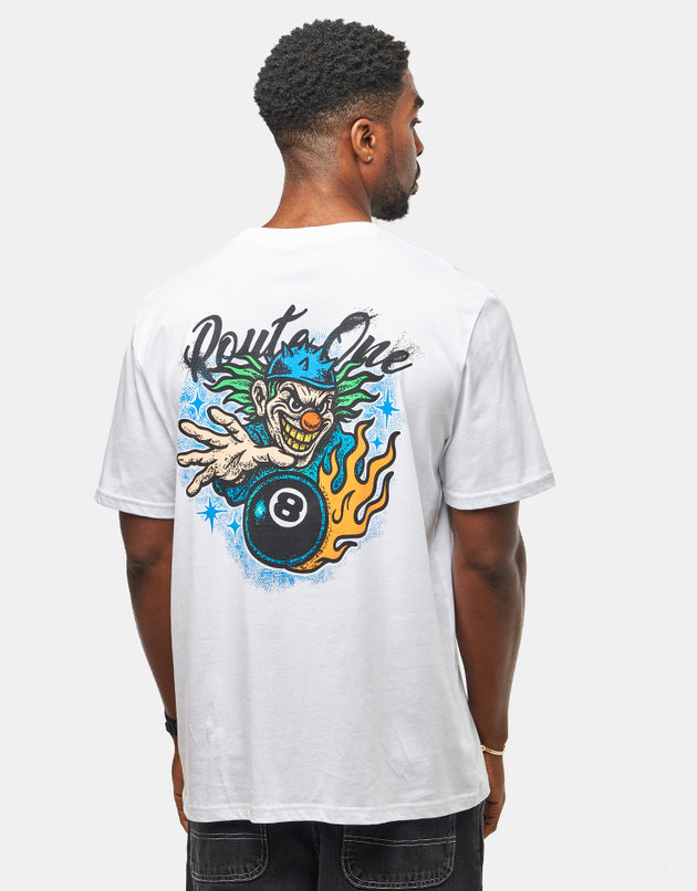 Route One Ochos Locos Organic T-Shirt - White