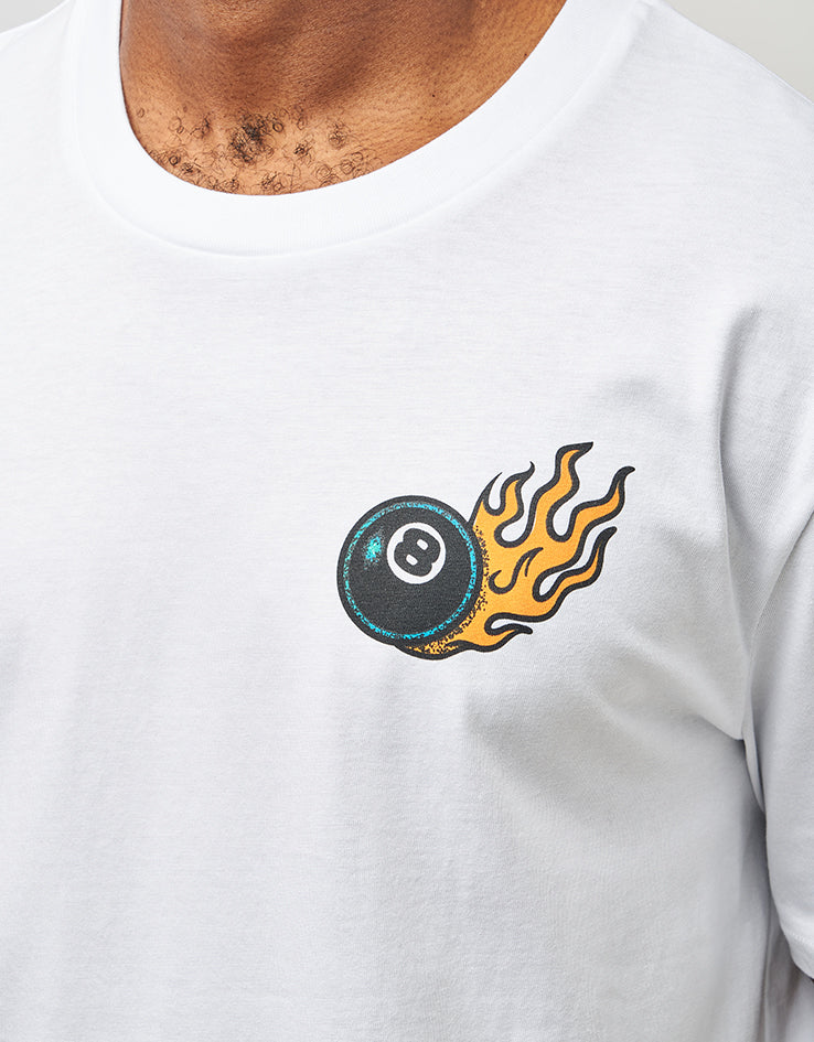 Route One Ochos Locos Organic T-Shirt - White