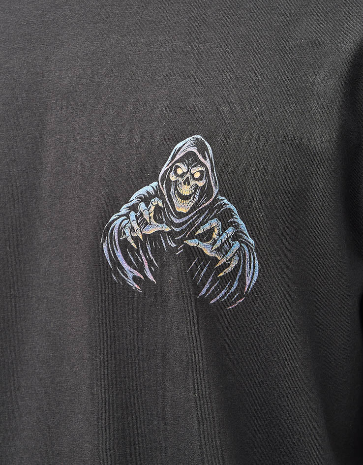 Route One Grim Horizons Organic T-Shirt - Black