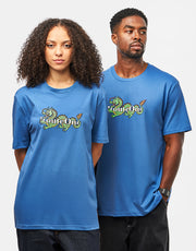 Route One Dwagon Organic T-Shirt - Mindful Blue