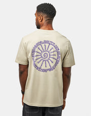 Route One Scaphe Organic T-Shirt - Stone