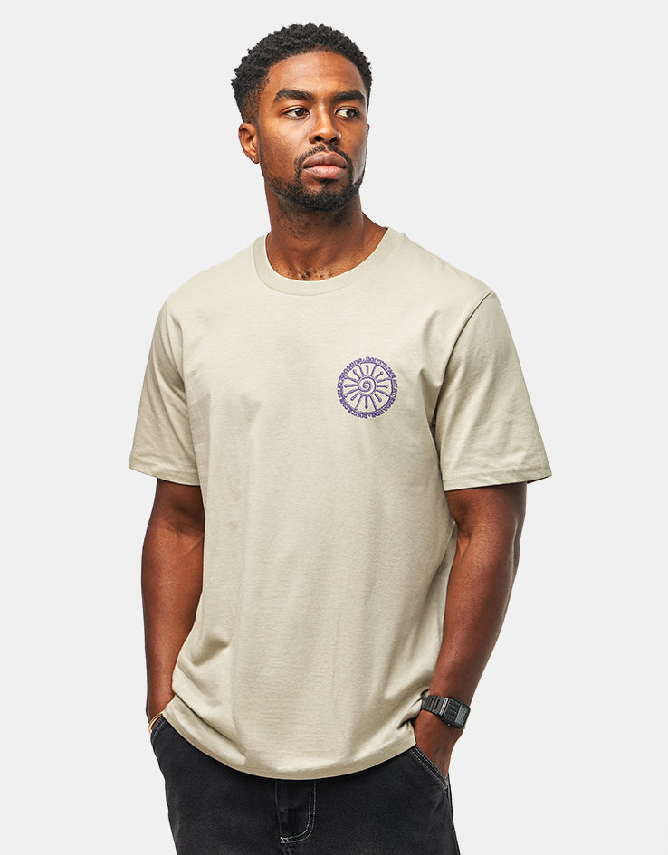 Route One Scaphe Organic T-Shirt - Stone