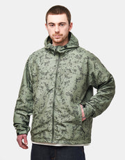 Route One Windbreaker Jacket - Digi Camo (Green)