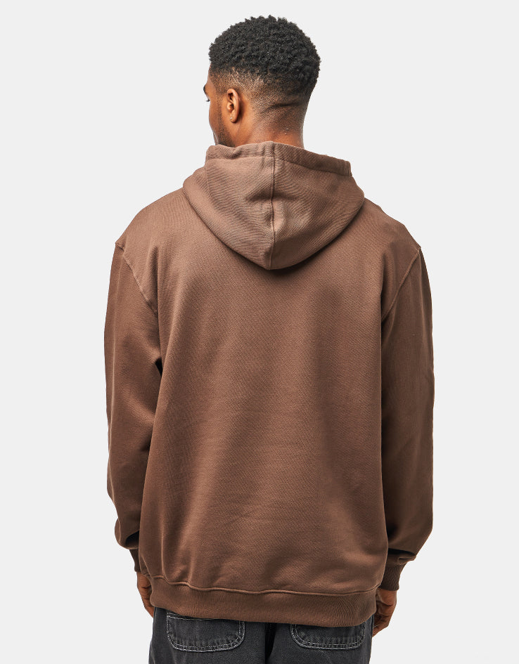 Route One Cyborg Heavyweight Hoodie - Chestnut