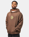 Route One Cyborg Heavyweight Hoodie - Chestnut