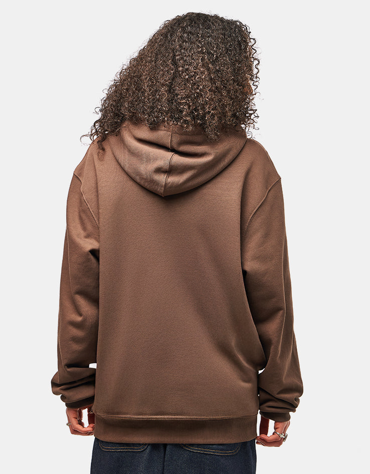 Route One Cyborg Heavyweight Hoodie - Chestnut
