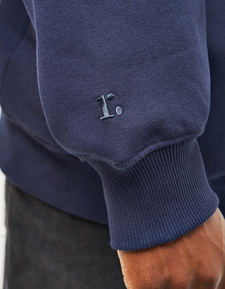 Route One Dwagon Heavyweight Hoodie - Navy