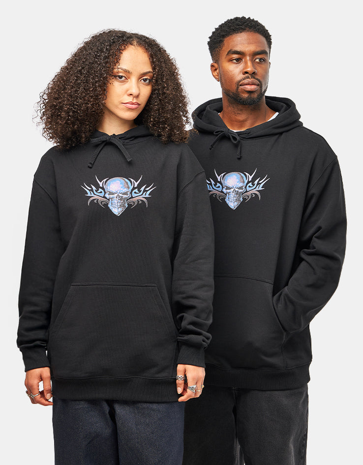 Route One Cranium Heavyweight Hoodie - Black