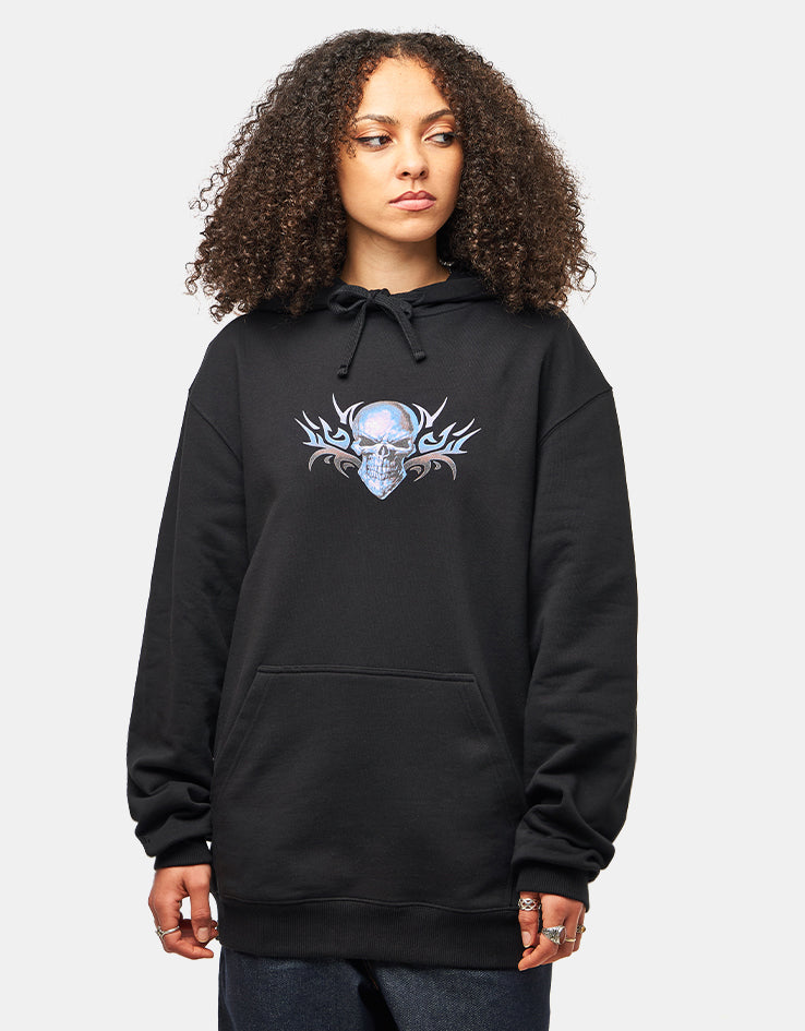 Route One Cranium Heavyweight Hoodie - Black