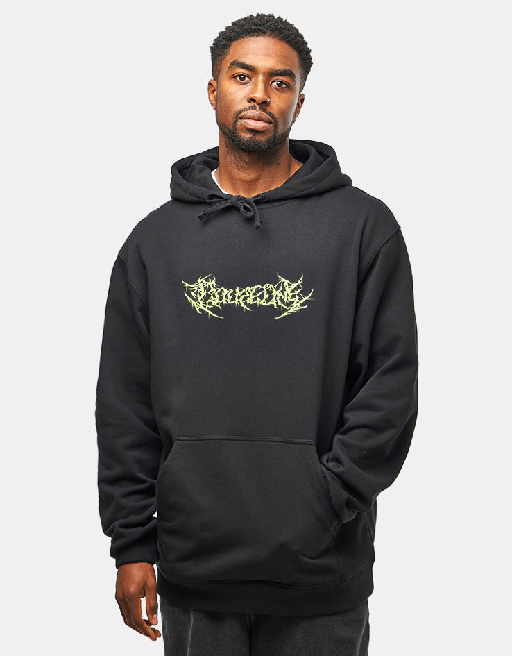 Route One Mayhem Heavyweight Hoodie - Black