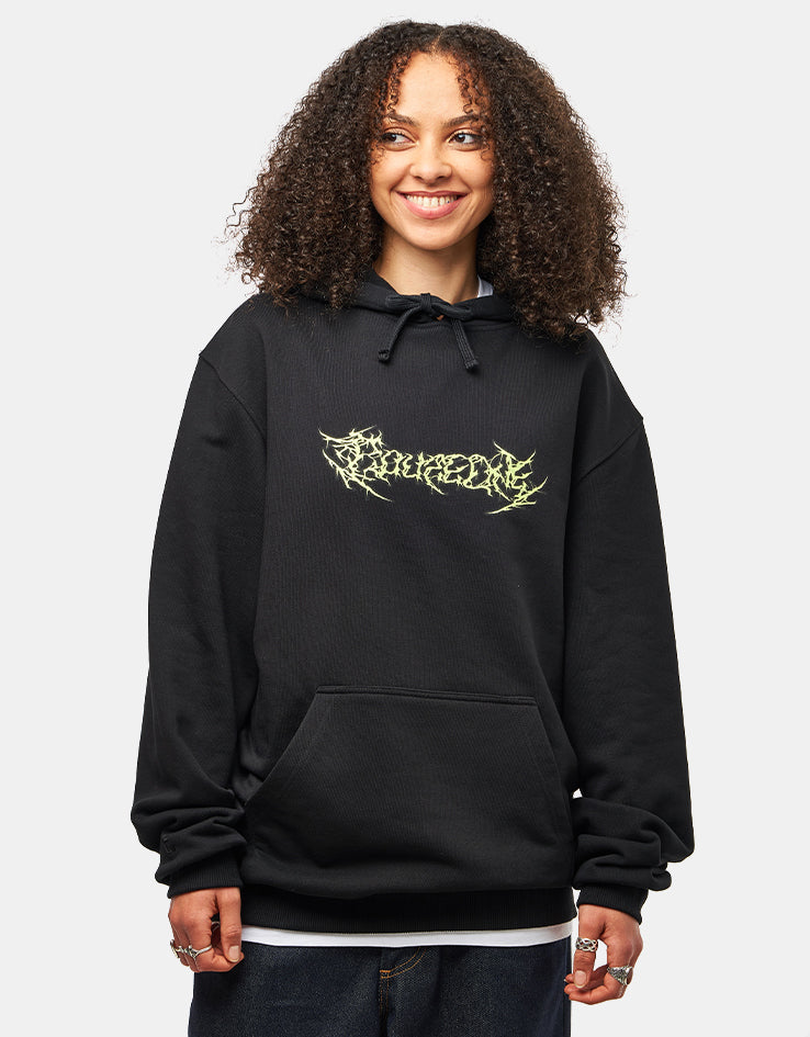 Route One Mayhem Heavyweight Hoodie - Black