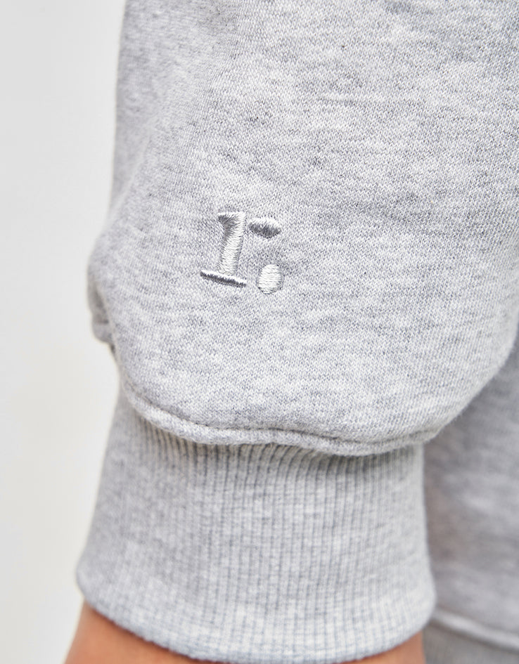 Route One Crawling Tiger Heavyweight Sweatshirt - Heather Grey