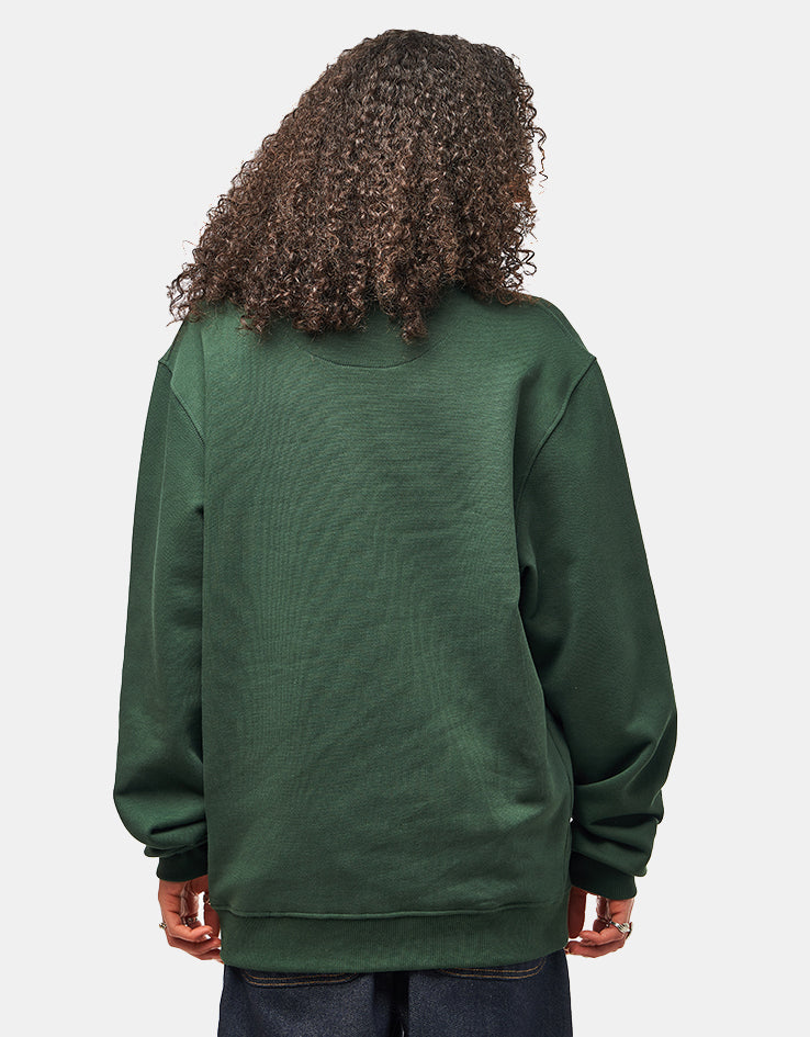 Route One Corp Heavyweight Sweatshirt - Forest Green