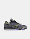 New Balance Numeric 770 Skate Shoes - Grey/Olive Purple-Black