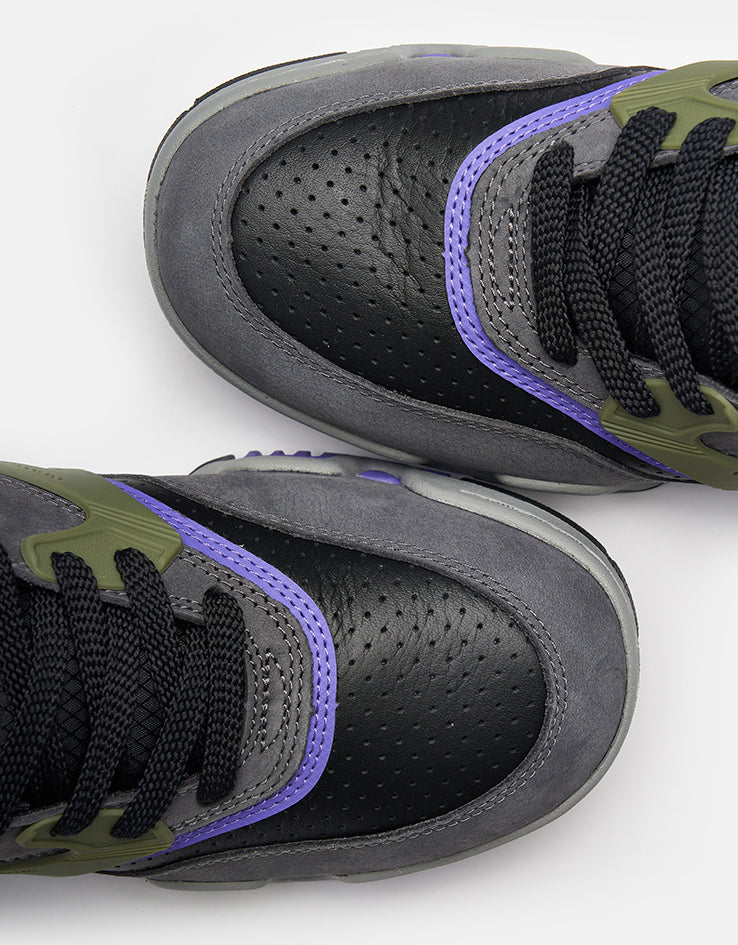 New Balance Numeric 770 Skate Shoes - Grey/Olive Purple-Black