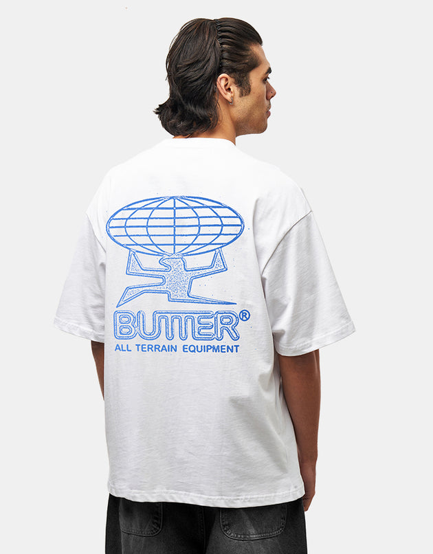 Butter Goods All Terrain Equipment T-Shirt - White