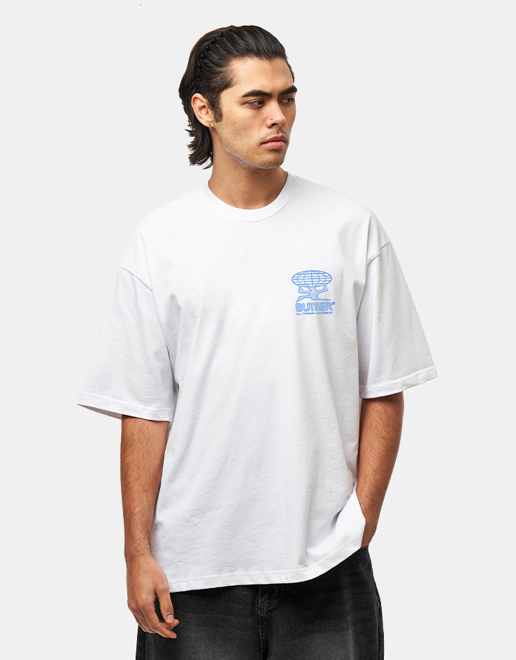 Butter Goods All Terrain Equipment T-Shirt - White