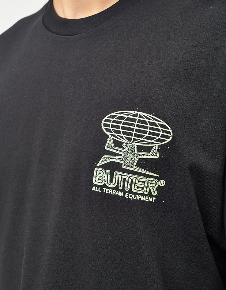 Butter Goods All Terrain Equipment T-Shirt - Black